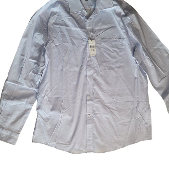Michael Kors Men's Light Blue Dress Shirt Sz L - Picture 2 of 2